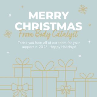🎄MERRY CHRISTMAS!🎄⁠
⁠
Wishing everyone a Merry Christmas filled with joy and love! 🥰Your dedication and support goes above and beyond and we thank you! 🤩⁠
⁠
Here's to a holiday season full of warmth and happiness. Thank you for being part of the Body Catalyst family!🎁⁠