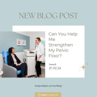 📝NEW BLOG!📝 ⁠
Can you help me strengthen my pelvic floor? ⁠
⁠
The answer is yes. ⁠
Ok, Ladies and Gents, listen up. We’re going to talk about a very sensitive subject …. Incontinence. ⁠
⁠
Ladies, you’re up first. ⁠
Did you know that between one-third and one-quarter of women who’ve had a baby lose bladder control? It’s far more common than you might think, and the good news is that it can be treated effectively and discreetly without the need for surgery, with pelvic floor strengthening treatments. ⁠
⁠
And that’s good news because any new Mum will tell you that having a baby changes life enough without adding the additional stress or downtime that can be associated with surgical medical procedures. ⁠
⁠
If you come in for pelvic floor strengthening at Body Catalyst, we’ll ask you to sit back … and relax. Bring a book. Hook yourself up to your Netflix account. Or simply scroll social⁠
⁠
Want to read more?! Click the link in bio to keep reading!⁠
⁠
#bodycatalyst #teslachair #pelvicfloorstrengthening #pelvicfloor #incontinence #inontinencetreatment #noninvasive #nonsurgical #newblog
