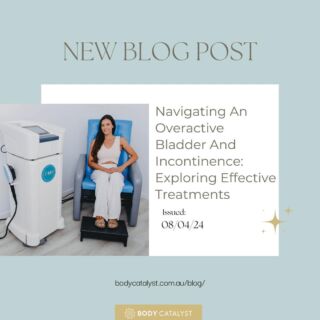 📝NEW BLOG📝⁠
⁠
Undergoing life’s daily journey with an overactive bladder (OAB) and incontinence can be difficult. A variety of treatment options exist aplenty to manage the symptoms effectively. ⁠
⁠
This blog delves into the causes of OAB’s and incontinence. Plus, we delve into a variety of treatments tailored to provide relief and enhance quality of life.⁠
⁠
WHAT IS AN OVERACTIVE BLADDER AND INCONTINENCE?⁠
Before diving into the treatments, it’s important to understand what an overactive bladder and incontinence entails.⁠
⁠
Want to keep reading? Click the link in bio!⁠
⁠
#bodycatalyst #incontinence #inontinencetreatment #newblog #pelvicfloorstrengthening #pelvicfloor #weakbladder #weakbladdertreatment #overactivebladder #overactivebladdertreatment